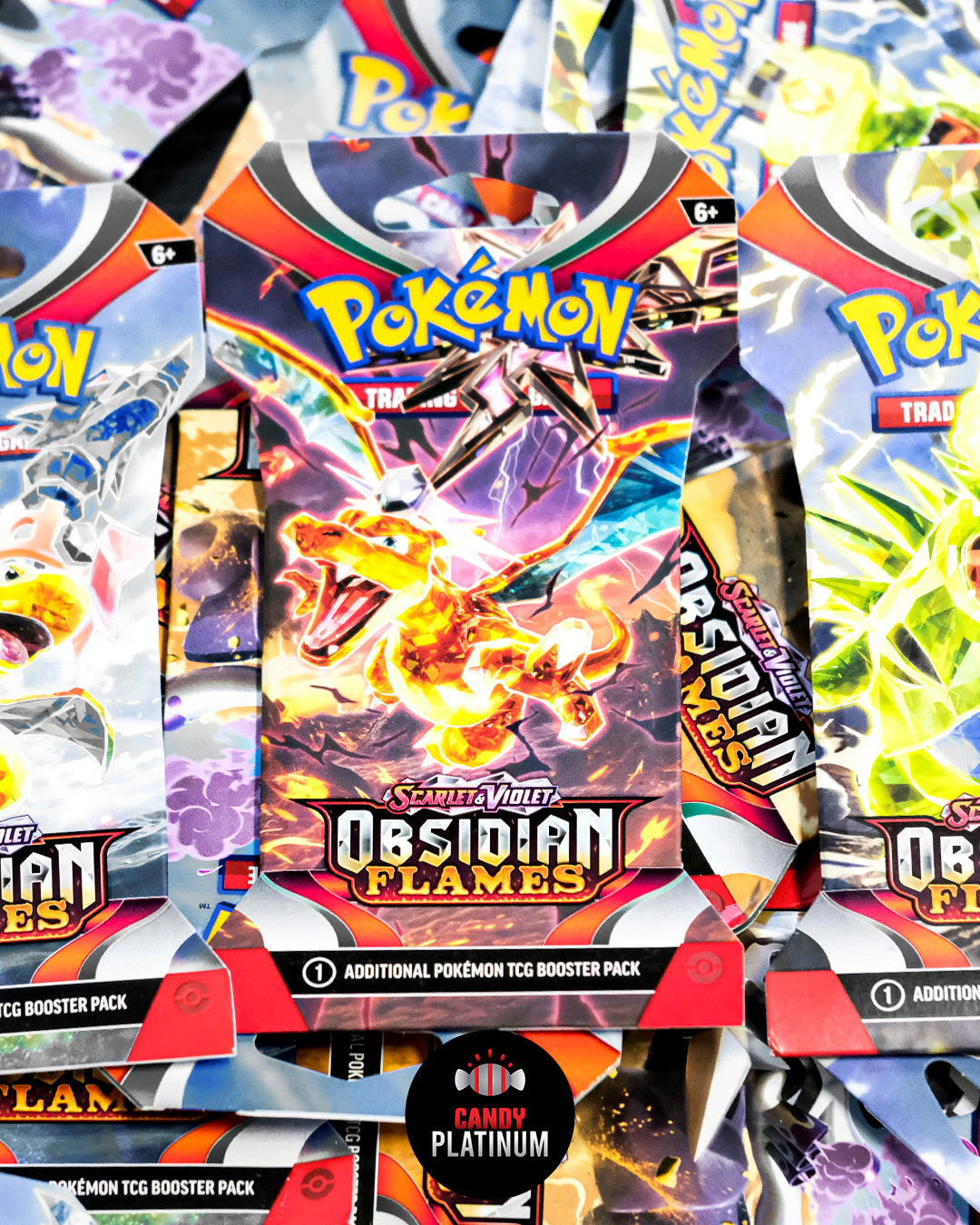 Obsidian Flames Sleeved Booster Pack