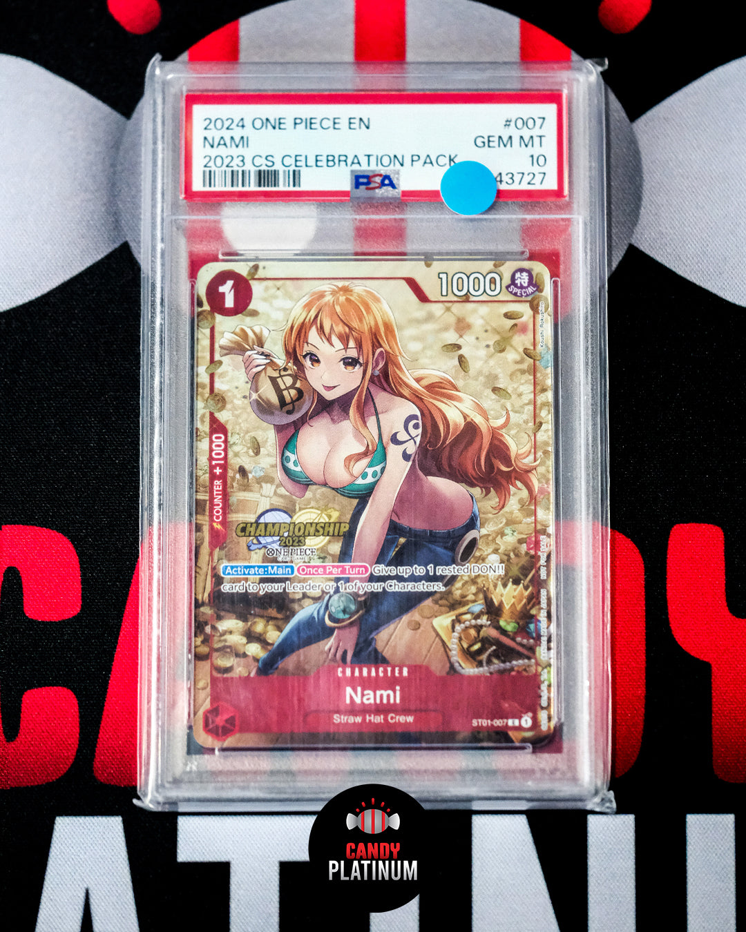 Nami 2023 CS Celebration Pack ST01-007 PSA 10