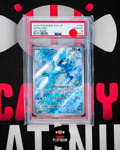 Articuno Art Rare SV9 PSA 10