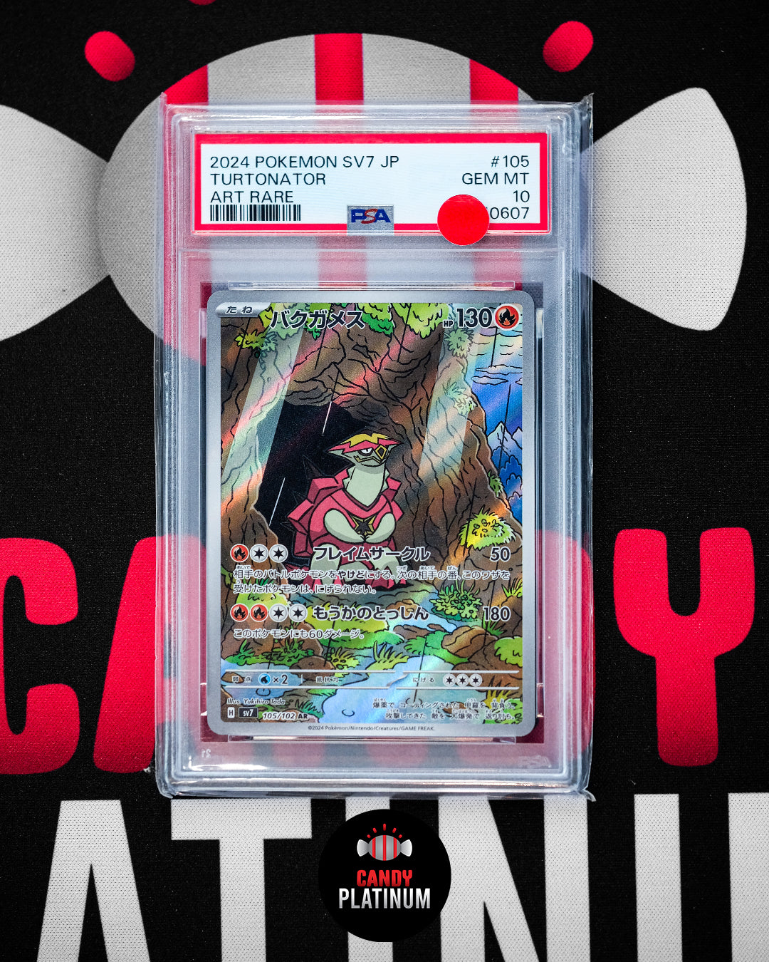 Turtonator Art Rare PSA 10