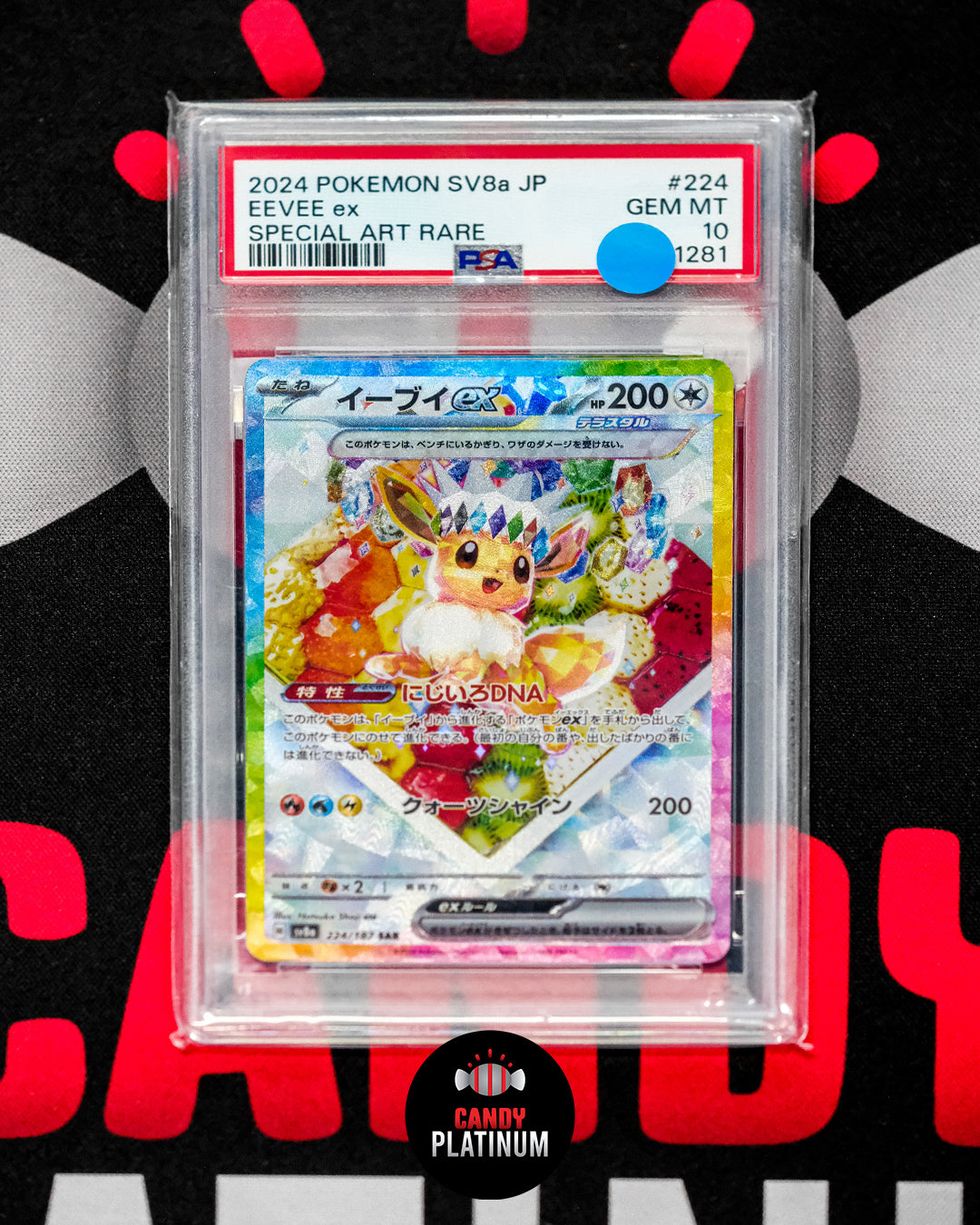 2024 EEVEE EX SPECIAL ART RARE PSA 10