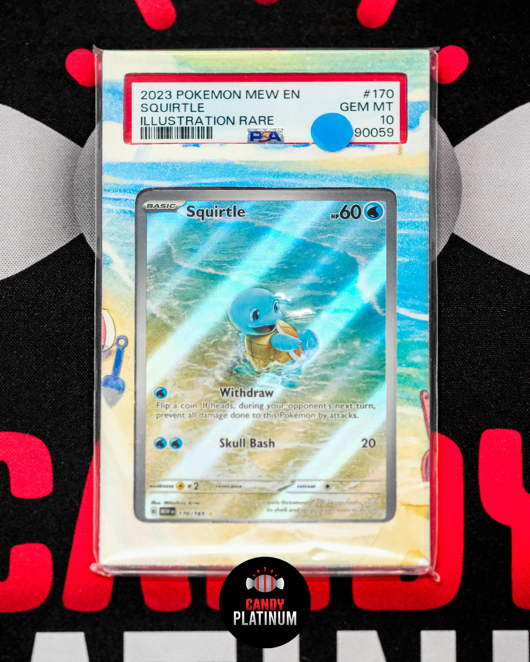 2023 SQUIRTLE ILLUSTRATION RARE PSA 10