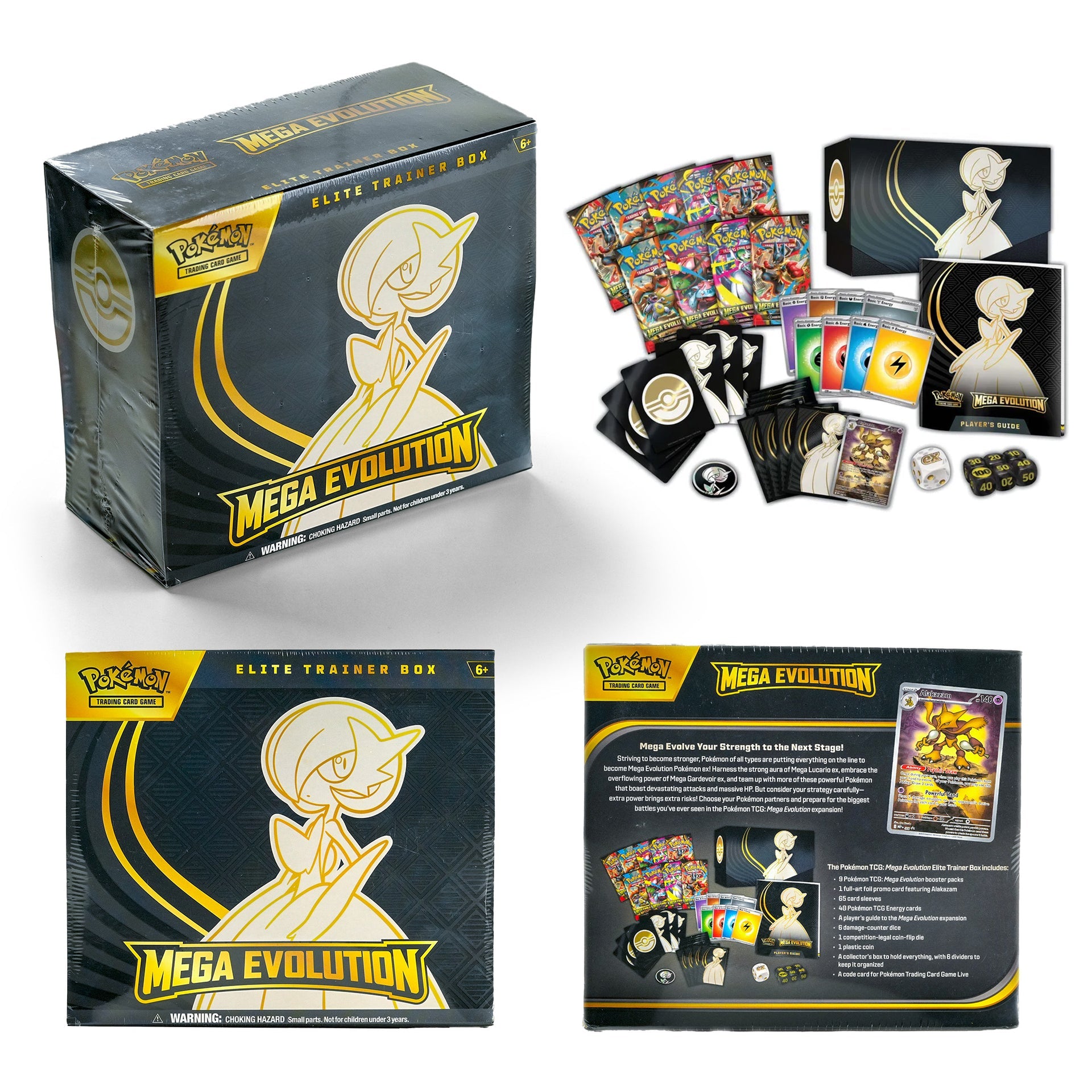 MEGA EVOLUTION LUCARIO & GARDEVOIR ELITE TRAINER BOX SET