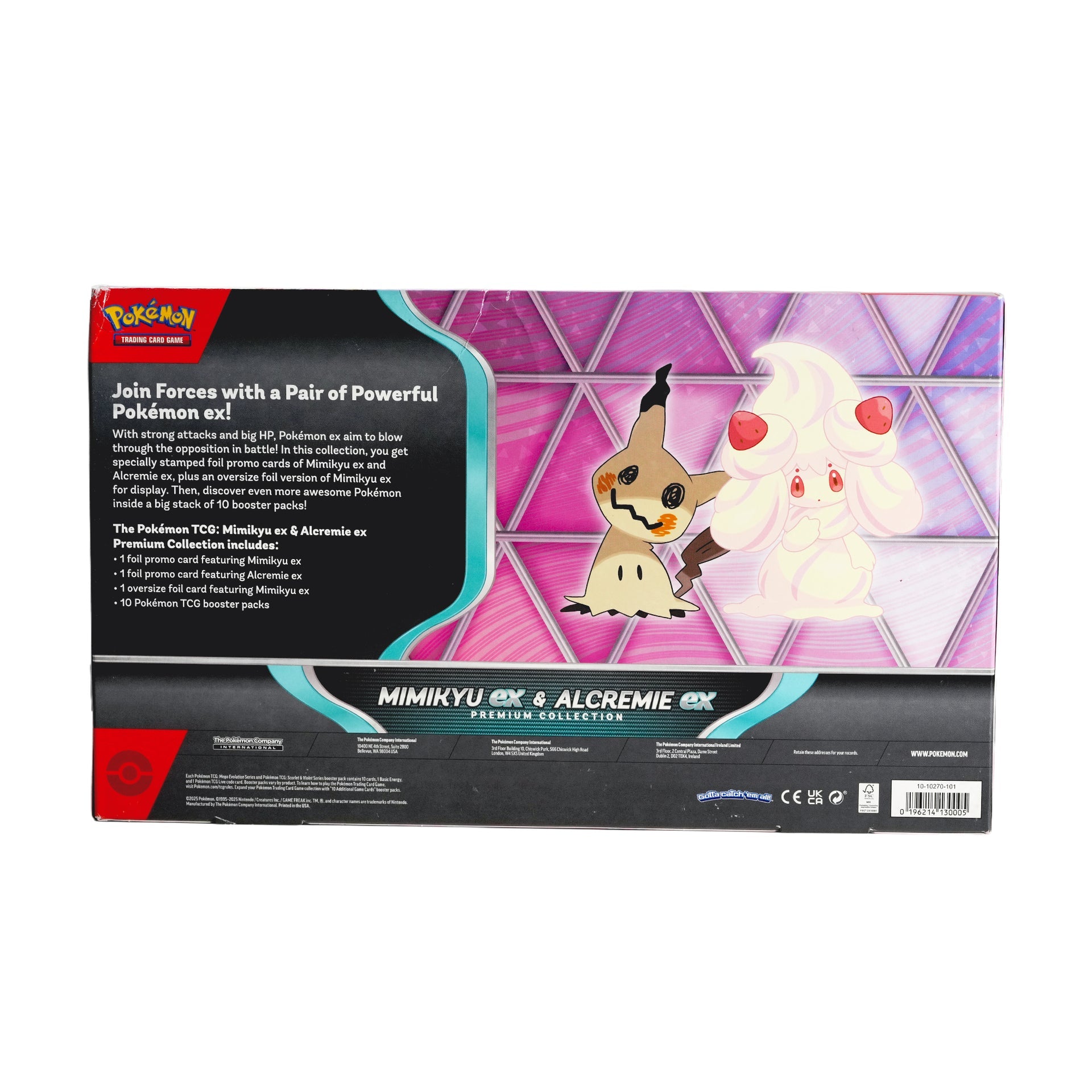 MIMIKYU EX & ALCREMIE EX PREMIUM COLLECTION