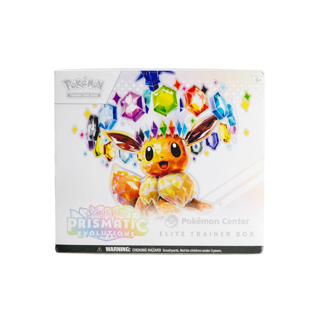 POKEMON CENTER PRISMATIC EVOLUTIONS ELITE TRAINER BOX
