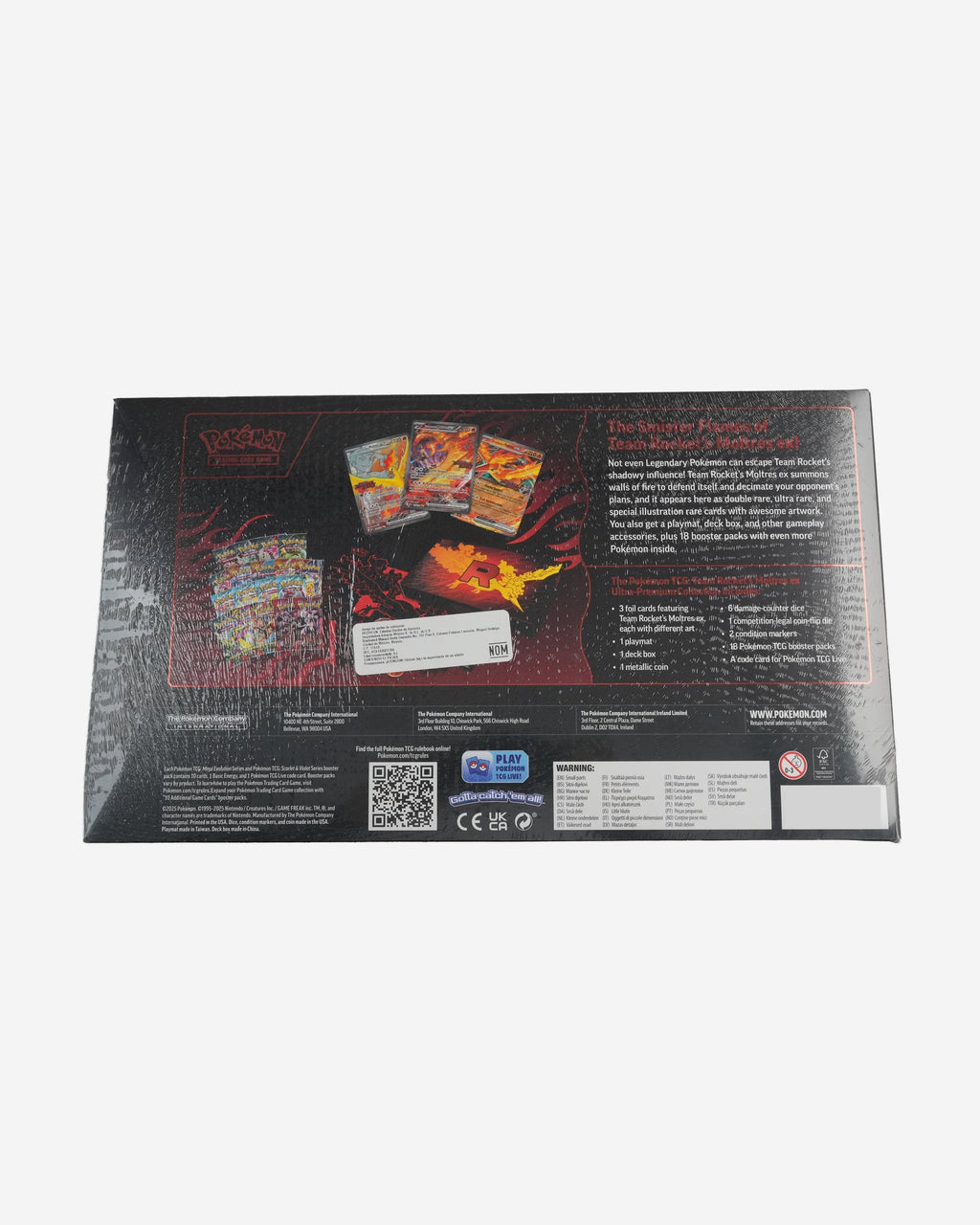 TEAM ROCKET'S MOLTRES EX ULTRA PREMIUM COLLECTION